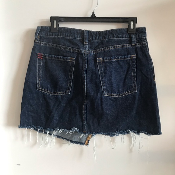 BDG Asymmetrical Denim Skirt - Picture 2 of 3